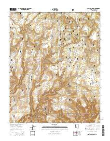 May Tank Pocket Arizona Current topographic map, 1:24000 scale, 7.5 X 7.5 Minute, Year 2014