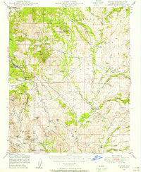 Mayer Arizona Historical topographic map, 1:62500 scale, 15 X 15 Minute, Year 1947