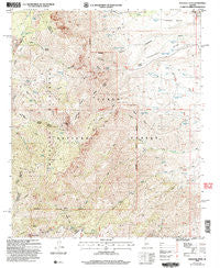 Mazatzal Peak Arizona Historical topographic map, 1:24000 scale, 7.5 X 7.5 Minute, Year 2004
