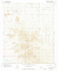 McDowell Peak Arizona Historical topographic map, 1:24000 scale, 7.5 X 7.5 Minute, Year 1965