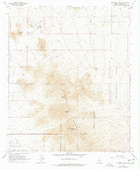 McDowell Peak Arizona Historical topographic map, 1:24000 scale, 7.5 X 7.5 Minute, Year 1965