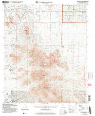McDowell Peak Arizona Historical topographic map, 1:24000 scale, 7.5 X 7.5 Minute, Year 2004