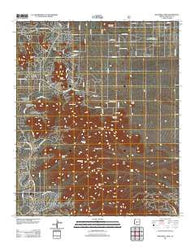 McDowell Peak Arizona Historical topographic map, 1:24000 scale, 7.5 X 7.5 Minute, Year 2011