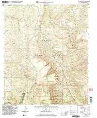 McFadden Peak Arizona Historical topographic map, 1:24000 scale, 7.5 X 7.5 Minute, Year 2004