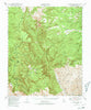 McFadden Peak Arizona Historical topographic map, 1:62500 scale, 15 X 15 Minute, Year 1949