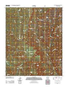 McFadden Peak Arizona Historical topographic map, 1:24000 scale, 7.5 X 7.5 Minute, Year 2011