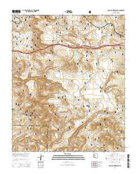 McLellan Reservoir Arizona Current topographic map, 1:24000 scale, 7.5 X 7.5 Minute, Year 2014