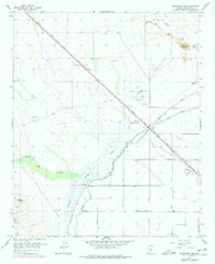 McMicken Dam Arizona Historical topographic map, 1:24000 scale, 7.5 X 7.5 Minute, Year 1957