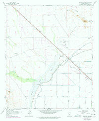 McMicken Dam Arizona Historical topographic map, 1:24000 scale, 7.5 X 7.5 Minute, Year 1957