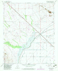 McMicken Dam Arizona Historical topographic map, 1:24000 scale, 7.5 X 7.5 Minute, Year 1957