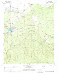 McNary Arizona Historical topographic map, 1:24000 scale, 7.5 X 7.5 Minute, Year 1976