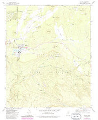 McNary Arizona Historical topographic map, 1:24000 scale, 7.5 X 7.5 Minute, Year 1977