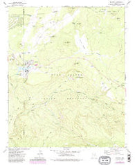 McNary Arizona Historical topographic map, 1:24000 scale, 7.5 X 7.5 Minute, Year 1977