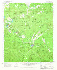 McNary Arizona Historical topographic map, 1:62500 scale, 15 X 15 Minute, Year 1961