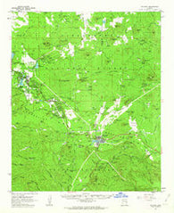 McNary Arizona Historical topographic map, 1:62500 scale, 15 X 15 Minute, Year 1961