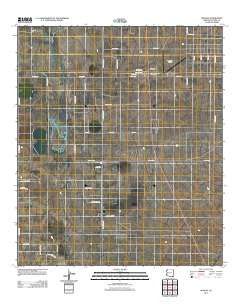 McNeal Arizona Historical topographic map, 1:24000 scale, 7.5 X 7.5 Minute, Year 2011