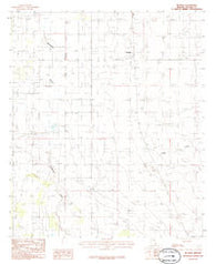McNeal Arizona Historical topographic map, 1:24000 scale, 7.5 X 7.5 Minute, Year 1986