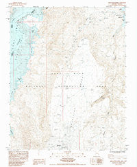 Meadview North Arizona Historical topographic map, 1:24000 scale, 7.5 X 7.5 Minute, Year 1984