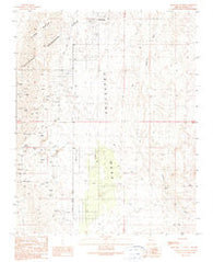 Meadview South Arizona Historical topographic map, 1:24000 scale, 7.5 X 7.5 Minute, Year 1989