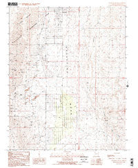 Meadview South Arizona Historical topographic map, 1:24000 scale, 7.5 X 7.5 Minute, Year 1989