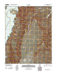 Meadview North Arizona Historical topographic map, 1:24000 scale, 7.5 X 7.5 Minute, Year 2011
