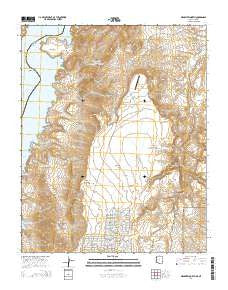 Meadview North Arizona Current topographic map, 1:24000 scale, 7.5 X 7.5 Minute, Year 2014