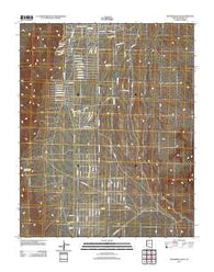 Meadview South Arizona Historical topographic map, 1:24000 scale, 7.5 X 7.5 Minute, Year 2011