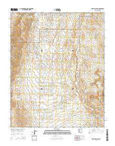 Meadview South Arizona Current topographic map, 1:24000 scale, 7.5 X 7.5 Minute, Year 2014