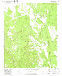Meath Spring Arizona Historical topographic map, 1:24000 scale, 7.5 X 7.5 Minute, Year 1979
