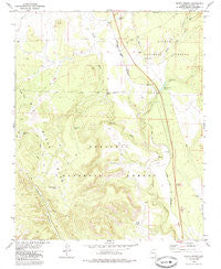 Meath Spring Arizona Historical topographic map, 1:24000 scale, 7.5 X 7.5 Minute, Year 1979