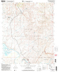 Meddler Wash Arizona Historical topographic map, 1:24000 scale, 7.5 X 7.5 Minute, Year 2004