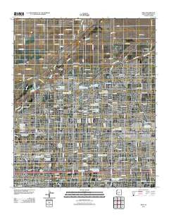 Mesa Arizona Historical topographic map, 1:24000 scale, 7.5 X 7.5 Minute, Year 2011