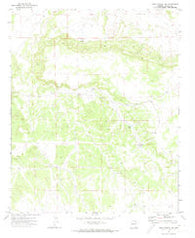 Mesa Parada NW Arizona Historical topographic map, 1:24000 scale, 7.5 X 7.5 Minute, Year 1971