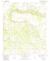 Mesa Parada NW Arizona Historical topographic map, 1:24000 scale, 7.5 X 7.5 Minute, Year 1971