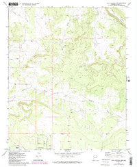 Mesa Redonda NW Arizona Historical topographic map, 1:24000 scale, 7.5 X 7.5 Minute, Year 1971