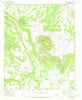 Mesa Redonda Arizona Historical topographic map, 1:24000 scale, 7.5 X 7.5 Minute, Year 1971