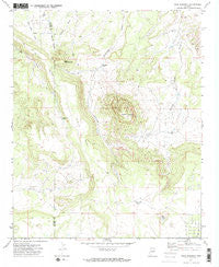 Mesa Redonda Arizona Historical topographic map, 1:24000 scale, 7.5 X 7.5 Minute, Year 1971