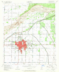 Mesa Arizona Historical topographic map, 1:24000 scale, 7.5 X 7.5 Minute, Year 1952