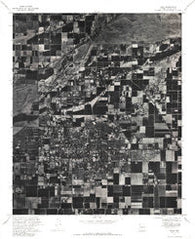 Mesa Arizona Historical topographic map, 1:24000 scale, 7.5 X 7.5 Minute, Year 1971