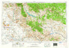 Mesa Arizona Historical topographic map, 1:250000 scale, 1 X 2 Degree, Year 1964