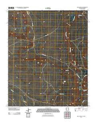 Mesa Parada Arizona Historical topographic map, 1:24000 scale, 7.5 X 7.5 Minute, Year 2011