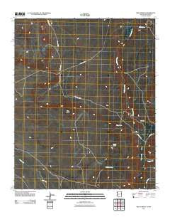 Mesa Parada Arizona Historical topographic map, 1:24000 scale, 7.5 X 7.5 Minute, Year 2011