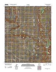 Mesa Parada Arizona Historical topographic map, 1:24000 scale, 7.5 X 7.5 Minute, Year 2011