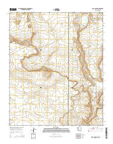 Mesa Parada Arizona Current topographic map, 1:24000 scale, 7.5 X 7.5 Minute, Year 2014