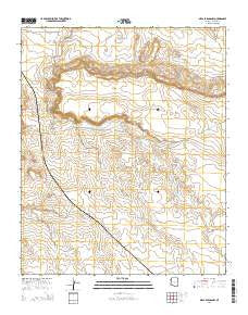Mesa Parada NW Arizona Current topographic map, 1:24000 scale, 7.5 X 7.5 Minute, Year 2014