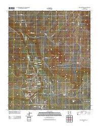 Mesa Redonda Arizona Historical topographic map, 1:24000 scale, 7.5 X 7.5 Minute, Year 2011
