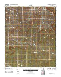 Mesa Redonda NW Arizona Historical topographic map, 1:24000 scale, 7.5 X 7.5 Minute, Year 2011