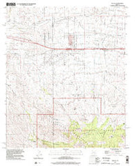 Mescal Arizona Historical topographic map, 1:24000 scale, 7.5 X 7.5 Minute, Year 1996