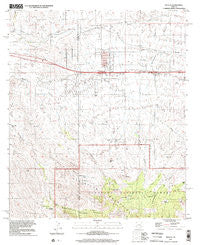 Mescal Arizona Historical topographic map, 1:24000 scale, 7.5 X 7.5 Minute, Year 1996