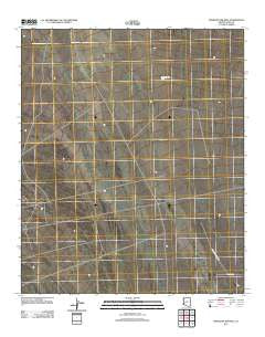 Mesquite Jim Well Arizona Historical topographic map, 1:24000 scale, 7.5 X 7.5 Minute, Year 2011